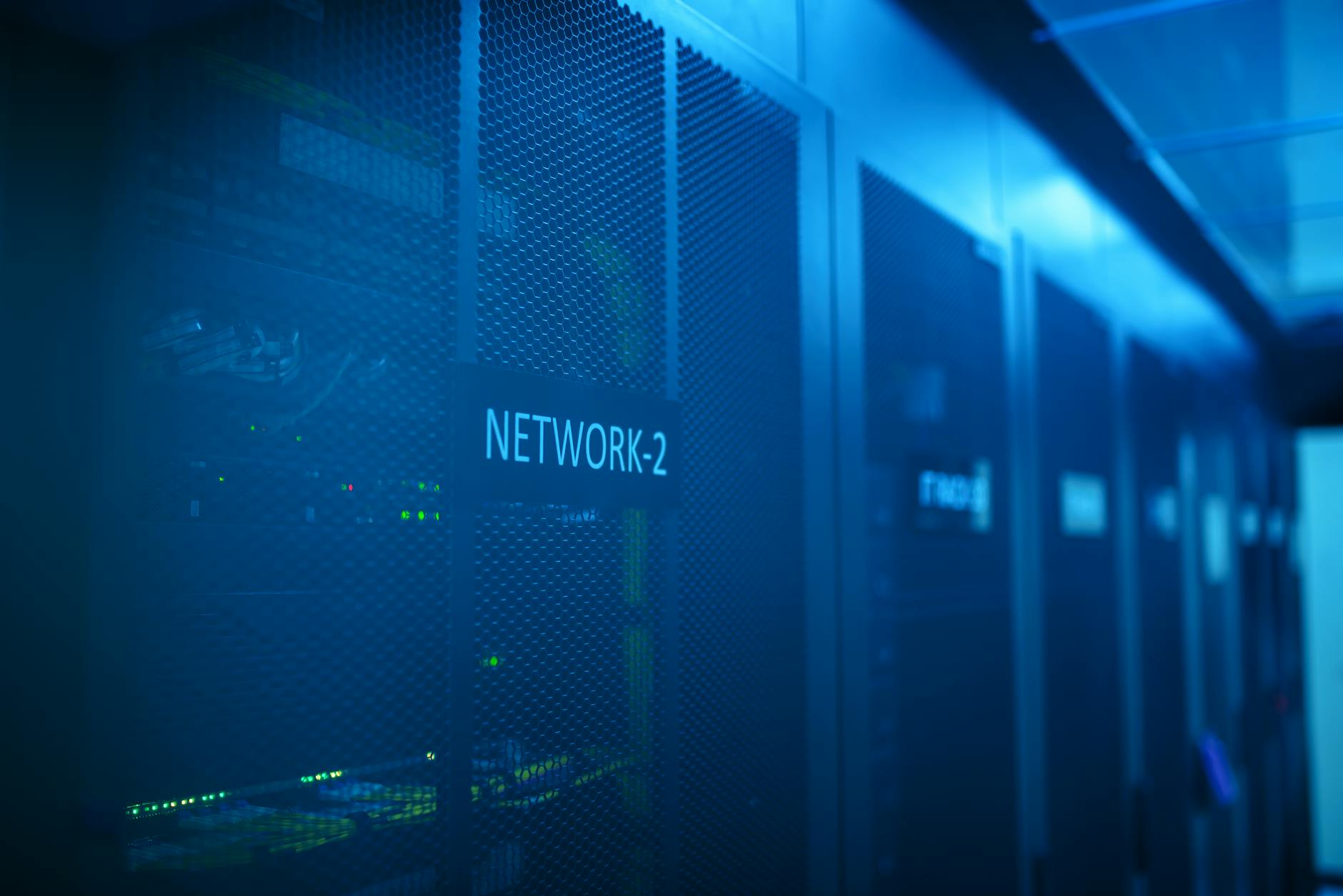 Network firewall hardware server rack
