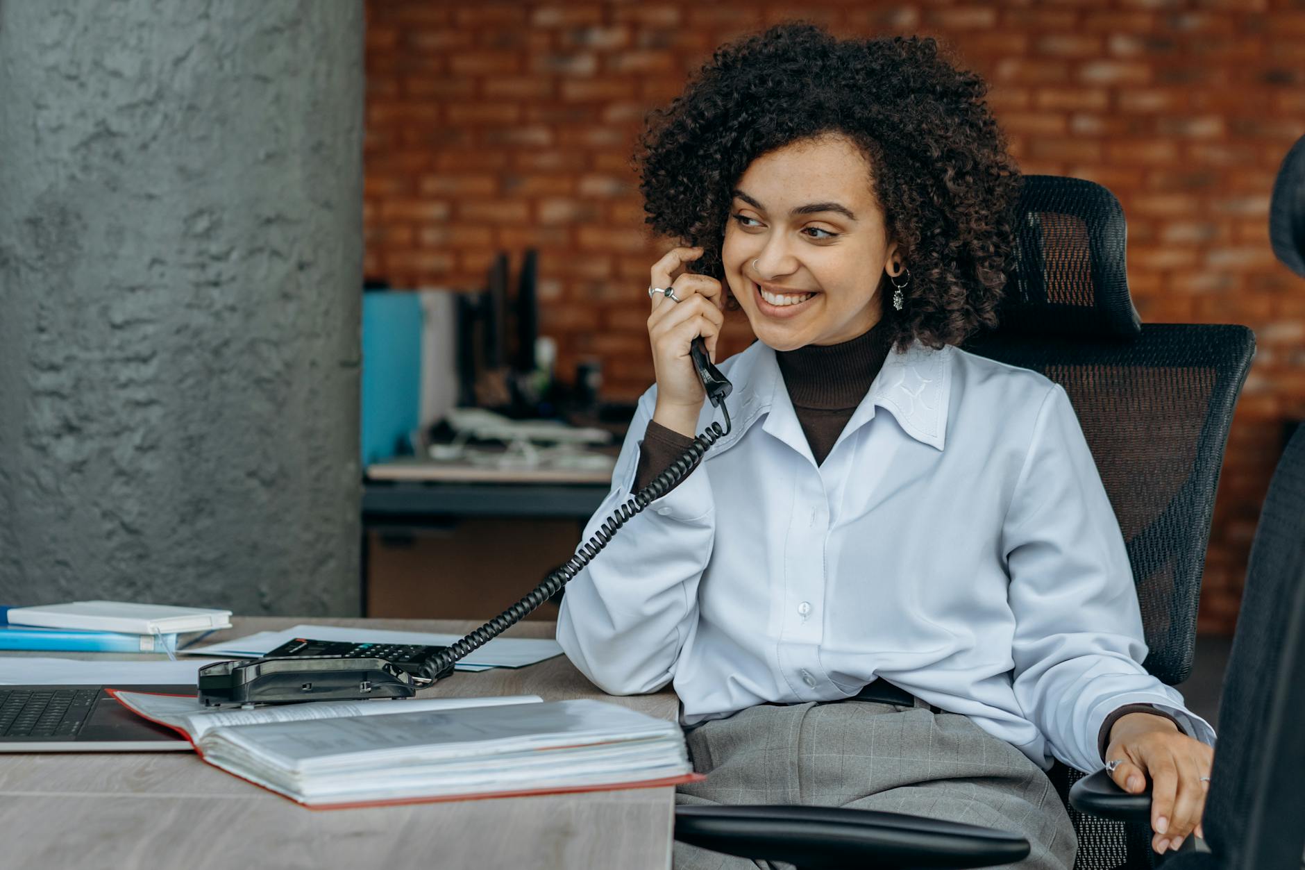 Business communication technology phone